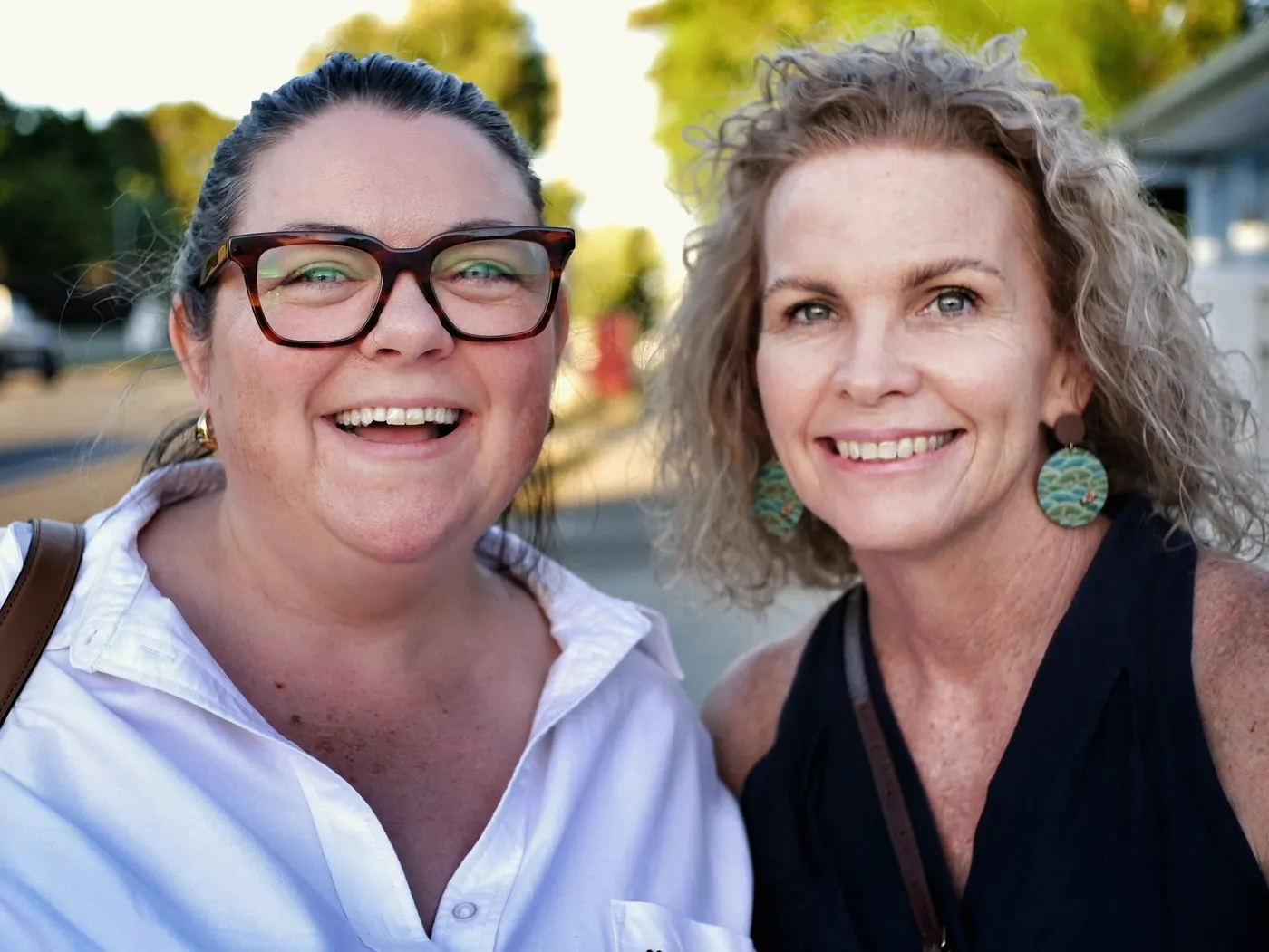 A parent and daughter learning about puberty together